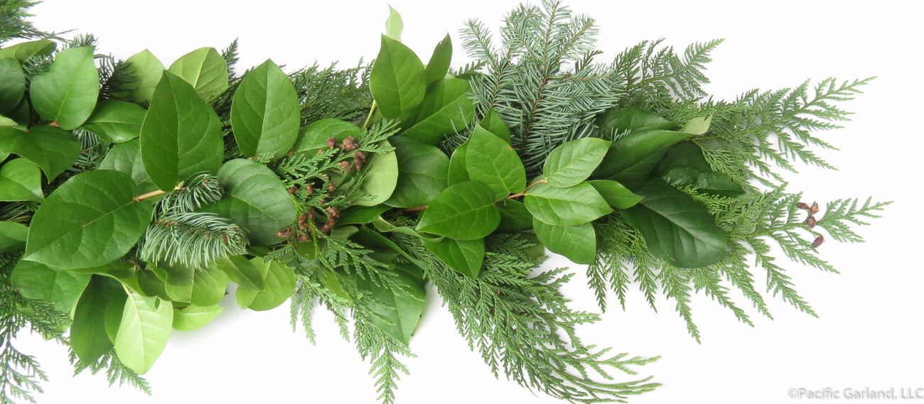 Beautiful fresh Holiday garland